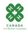 4-H British Columbia Provincial Council Society logo